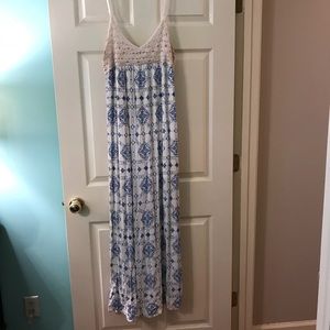 Large Flying Tomato Maxi Dress